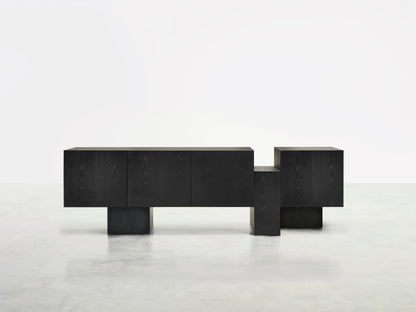 Dolmen Sideboard Black Ash