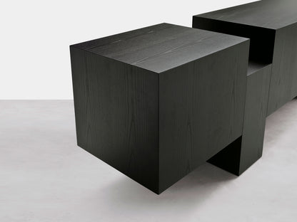 Dolmen Sideboard Black Ash